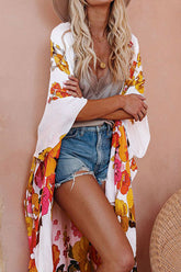Votre kimono à imprimé floral pour une journée ensoleillée